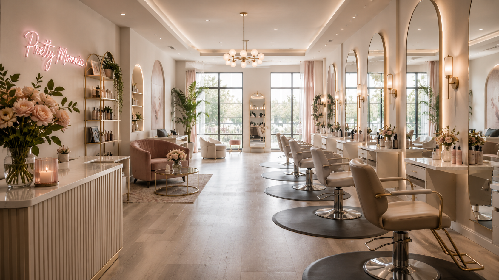 Private beauty and wellness treatment suite